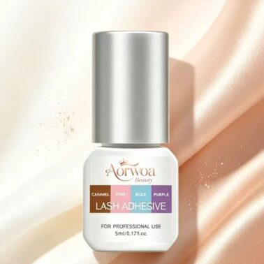 Multi-Color Lash Glue Set – Caramel, Pink, Purple & Blue