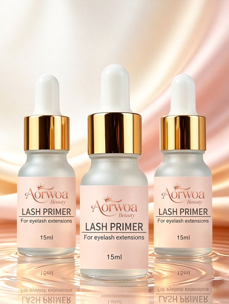 Private Label 15ml Lash Primer – High Quality Eyelash Extension Primer for Stronger Bonding